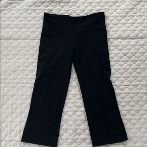 Lululemon Flare Crops